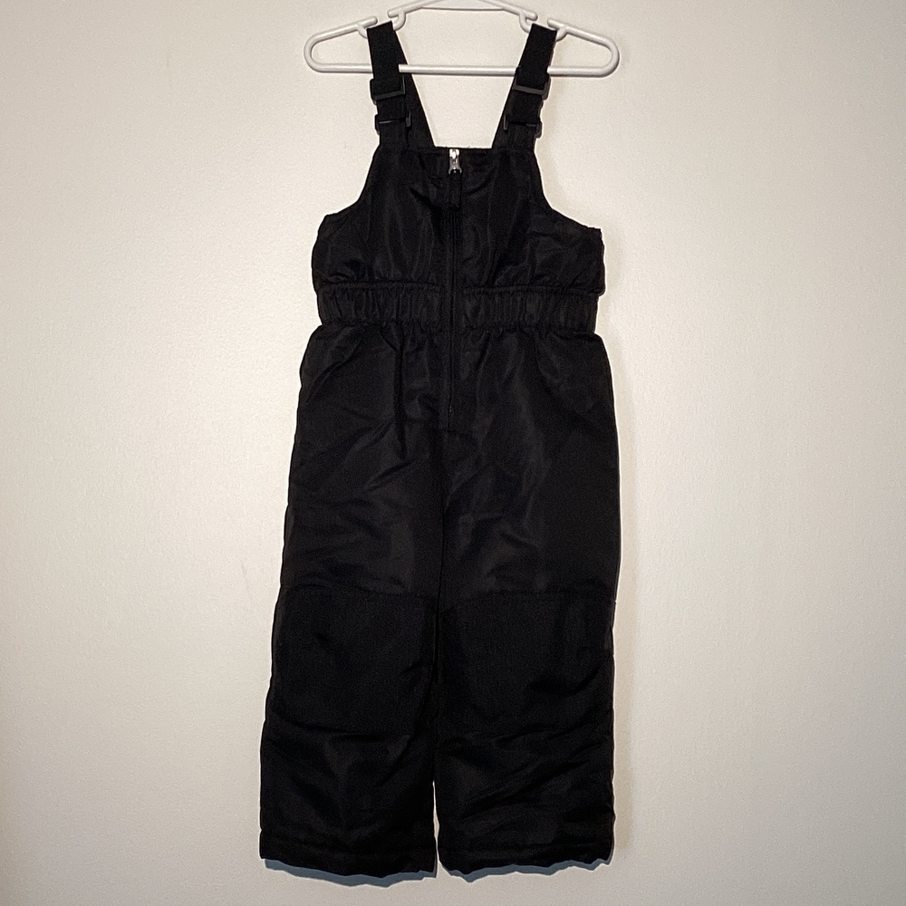 wonder nation Black Kids Snow Bib Overalls